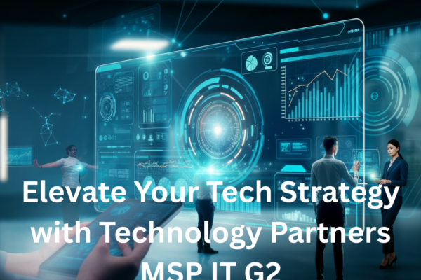 Technology Partners MSP IT G2 team discussing cloud integration and managed services strategy.