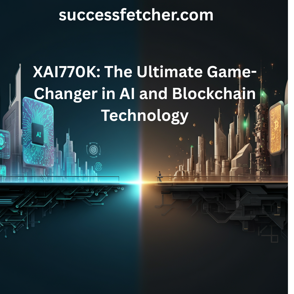 XAI770K blockchain and AI platform powering next-gen tech solutions