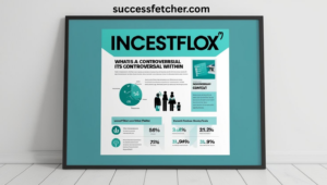 Visual representation of the evolving narrative around Incestflox in digital culture