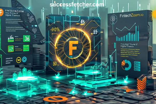 FintechZoom.io Crypto platform interface showing digital finance innovations