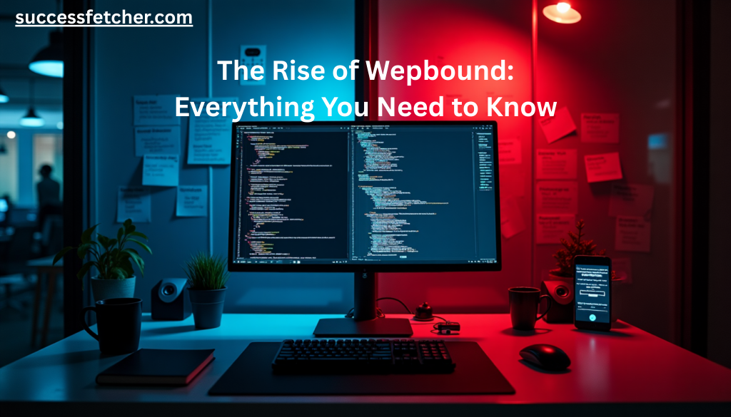 Concept art representing Wepbound technology and the future of digital infrastructure